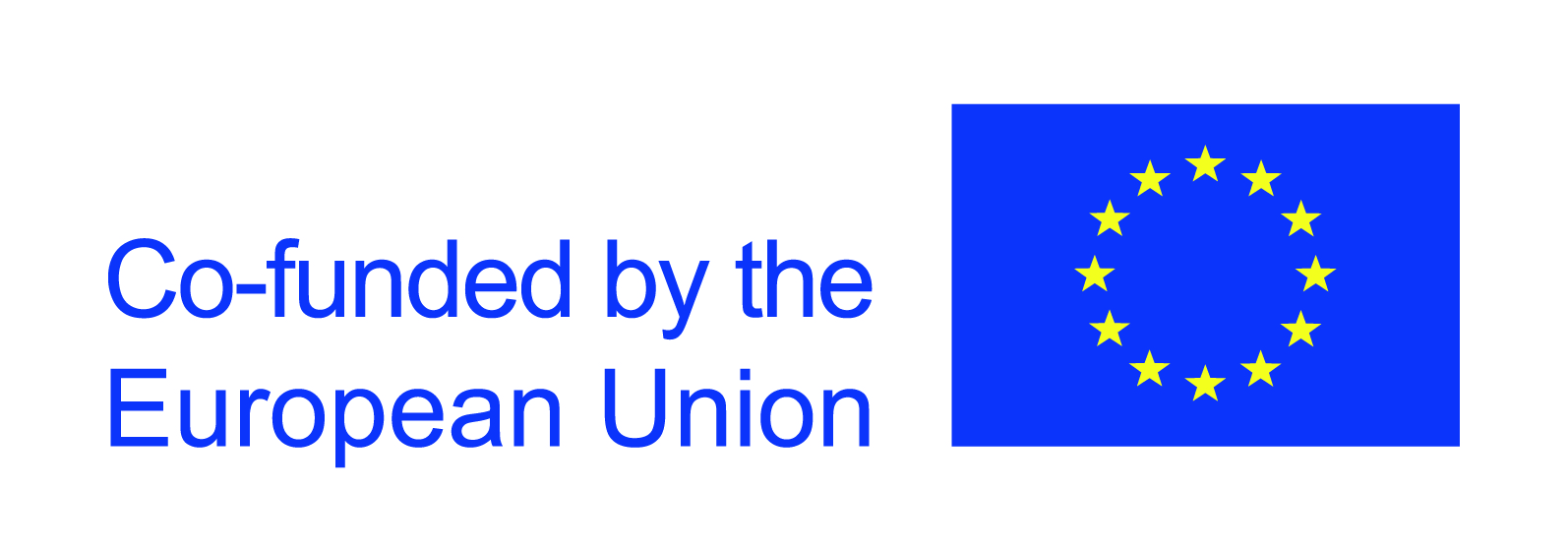 Logo of EU flag for funding